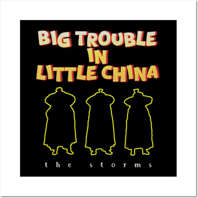 Big Trouble In Little China Retro Vintage Wall Art by poppoplover